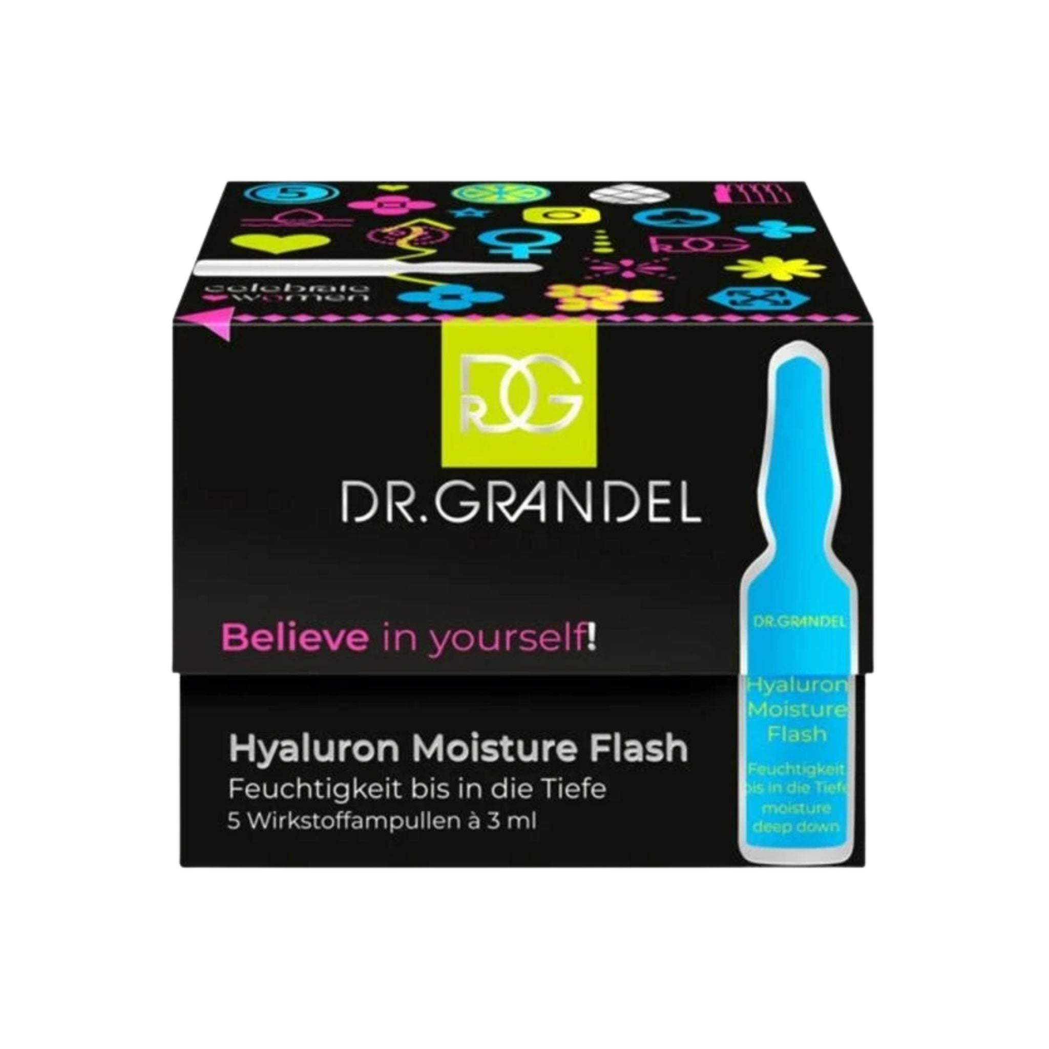 Dr. Grandel Believe In Yourself! Hyaluron Moisture Flash Ampoules
